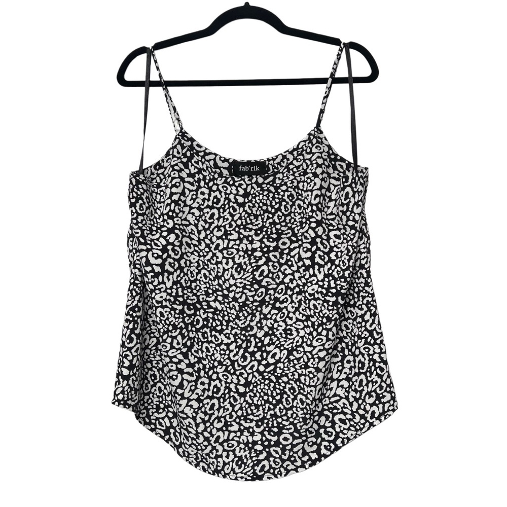 Fab'rik Monochrome Leopard Print Camisole